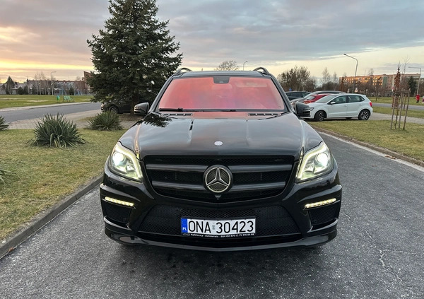 Mercedes-Benz GL cena 146000 przebieg: 162364, rok produkcji 2015 z Wrocław małe 211